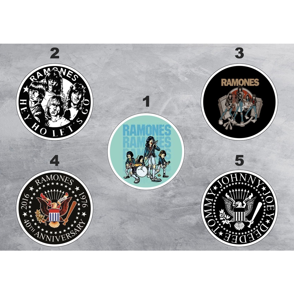 Jual STICKER BAND ROCK - STIKER AESTHETIC, RAMONES, CASE HP, LAPTOP ...