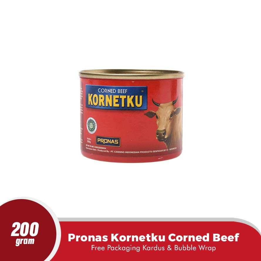 Jual Pronas KORNETKU Corned Beef Kornet Daging Sapi 200 Gram Shopee