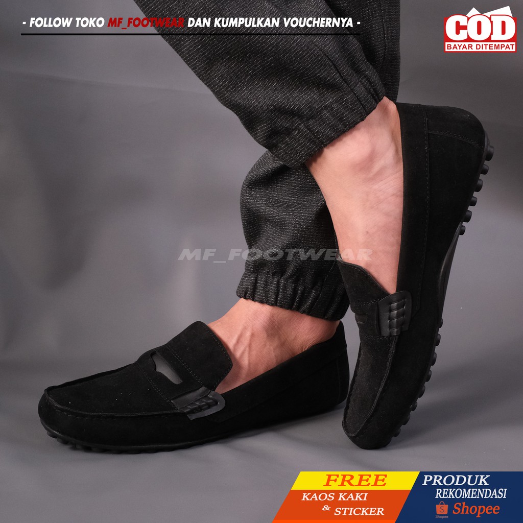 Jual Sepatu Slip On Pria Casual Kerja Original | Shopee Indonesia