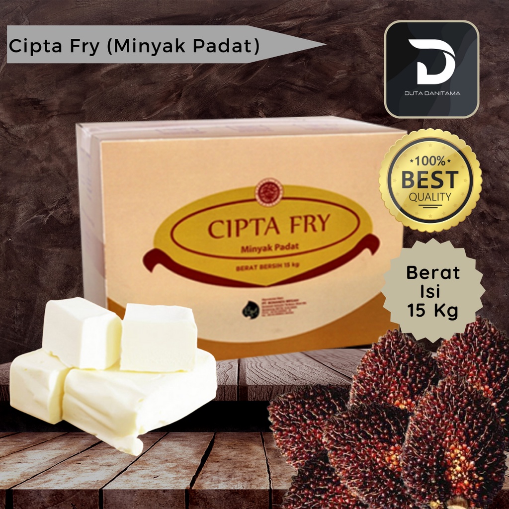 Jual Cipta Fry Deep Frying 15 Kilogram (Mentega Padat) | Shopee Indonesia