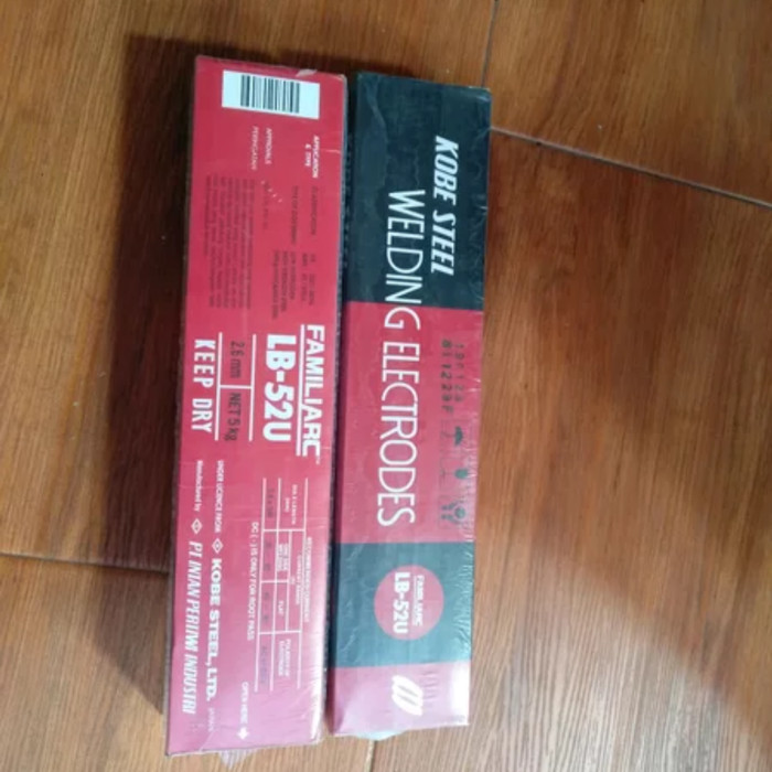 Jual Kawat Las Familiarc KOBE STEEL LB-52U 2.6 x 350mm Berat 5 kg ...