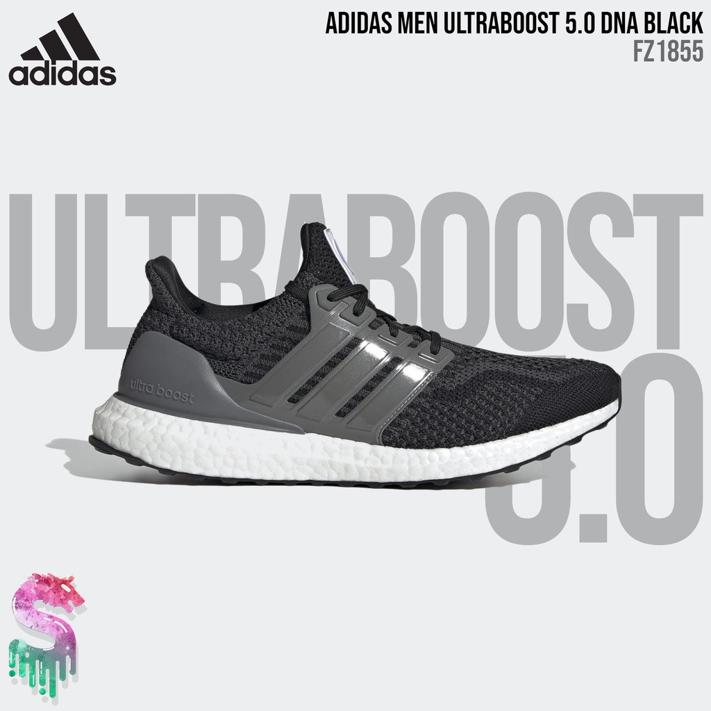 Jual adidas Ultraboost 5.0 DNA FZ1855 Core Black Men Original BNIB Sepatu Lari Pria Shopee Indonesia