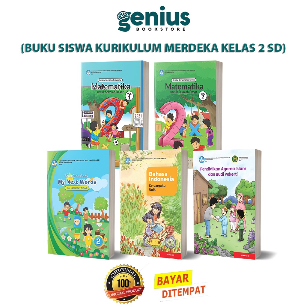 Jual Buku Siswa Sd Kurikulum Merdeka Untuk Kelas 2 Sd Bse Shopee Indonesia 