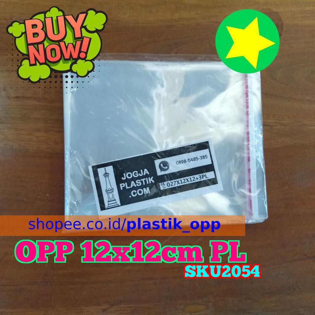 Jual Harga Plastik OPP Ukuran 12x12cm Pakai Lem / Seal SKU2054 | Shopee ...