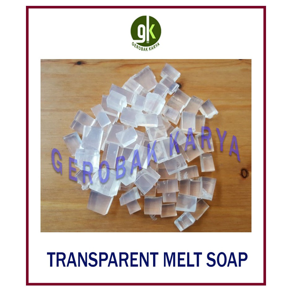 Jual Melt and Pour Soap Base Clear (Bening / Transparan)