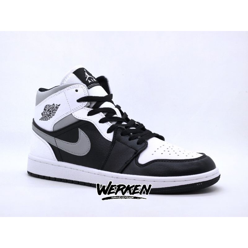 Jual Air Jordan 1 Mid White Shadow Shopee Indonesia