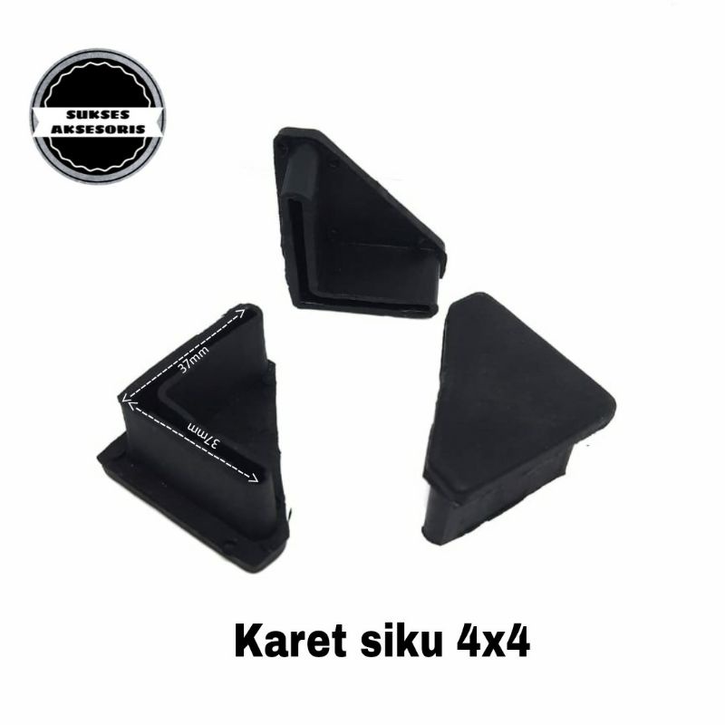 Jual Karet Siku 4x4 Kaki Rak Besi Siku | Shopee Indonesia