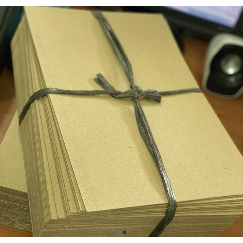 Jual Karton Tebal/Karton Jilid/Hardboard Grey Uk. Folio Shopee Indonesia