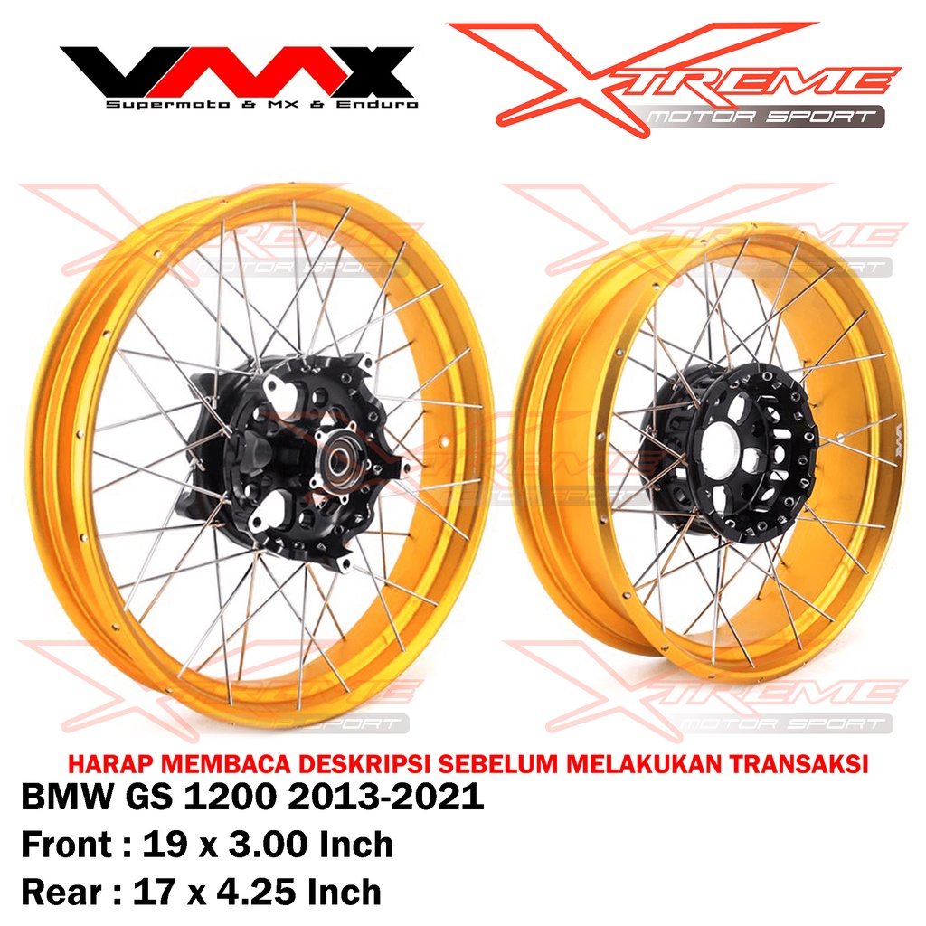 Velg Jari Jari Depan Belakang KTM 390 ADV BMW GS 1200 CB500X