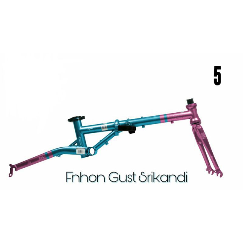 Jual Frame Fnhon Gust Wayang Discbrake Frameset Fnhon Gust