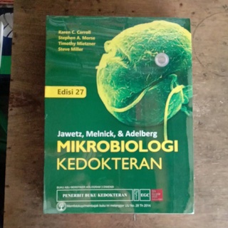 Jual MIKROBIOLOGI KEDOKTERAN. EDISI 27. Jawetz. ( ORIGINAL ) | Shopee ...