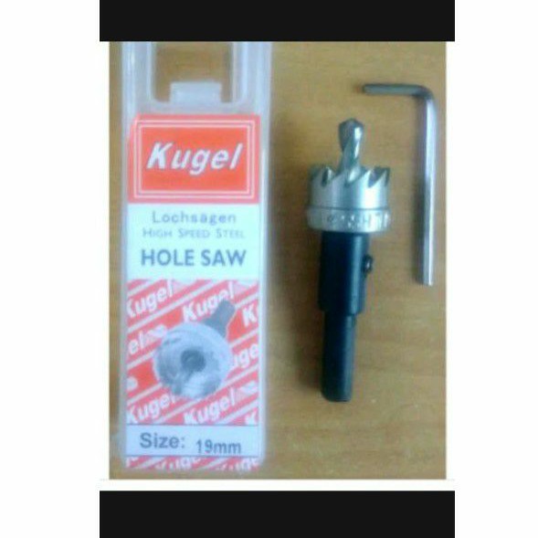Jual HOLE SAW BESI HSS KUGEL 19MMMATABOR LUBANG 19MM Shopee Indonesia