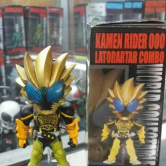 Bandai S.H. Figuarts Kamen Rider OOO Latorartar Combo – Action Figure 145mm Con Accessori E Bonus Testa - 3