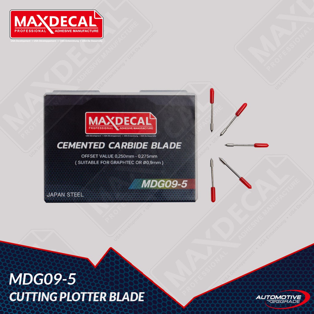 Jual MDG09 Mata Pisau Mesin GRAPHTEC Tipe CB09 Dari MAXDECAL Japan ...