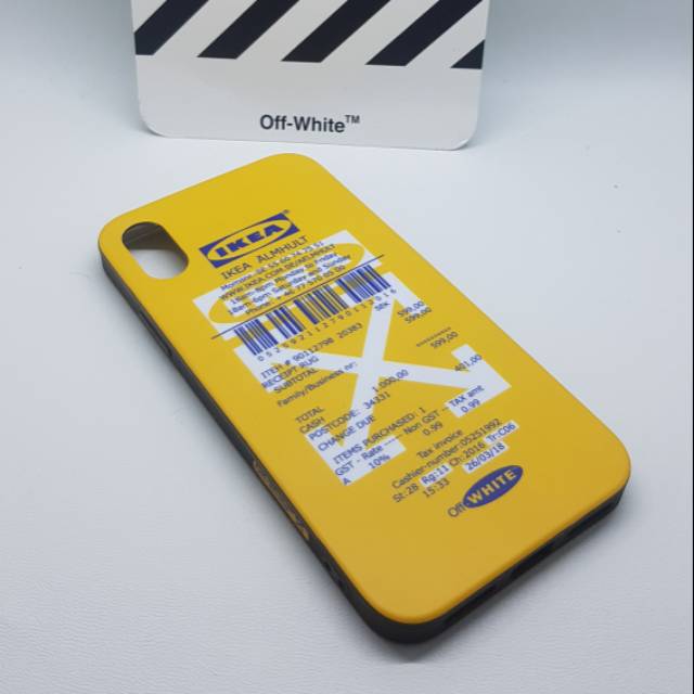 Case Casing HP Premium Off White X IKEA Iphone X XS