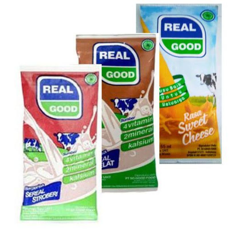 Jual Susu Uht Real Good Mini Susu Bantal 50 Ml Shopee Indonesia 2886