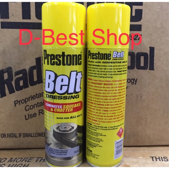Jual PRESTONE BELT DRESSING VANBELT SPRAY V BELT 250ML Shopee