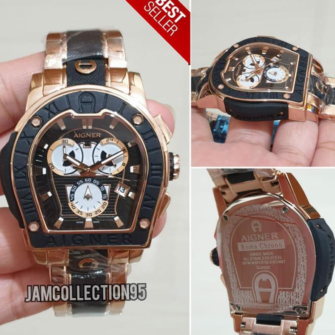 Jual Jam Tangan Aigner Roma Chrono Couple Mikayla.Outlet Shopee