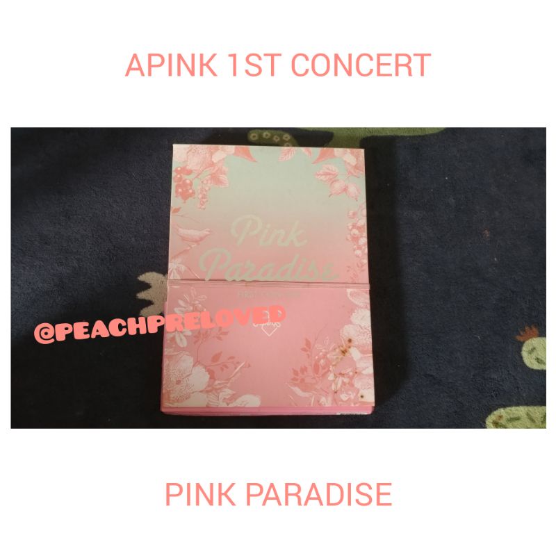 Jual APINk 1st Concert PINK PARADISE DVD | Shopee Indonesia 