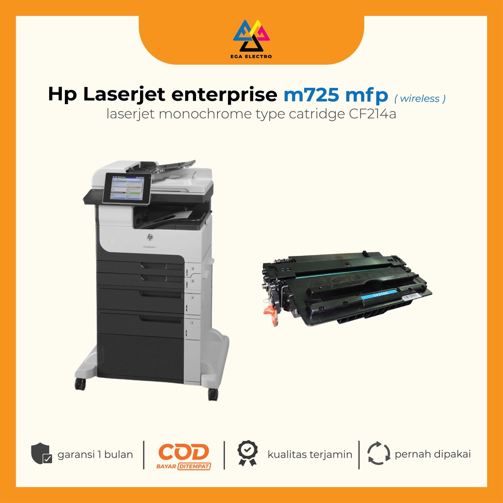 Jual Printer Hp LaserJet enterprise mfp m725 A3 Shopee Indonesia