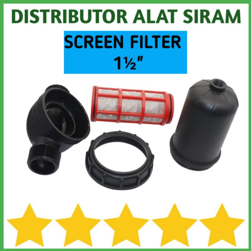 Jual SCREEN FILTER 1.5 INCH PENYARING AIR 1 1/2