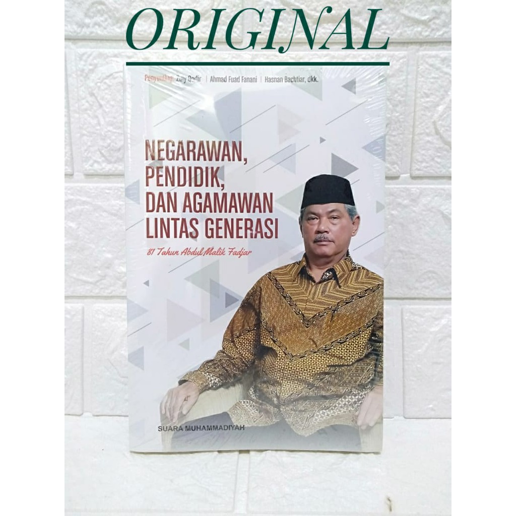 Jual Negarawan, Pendidik, Dan Agamawan Lintas Generasi, Abdul Malik ...