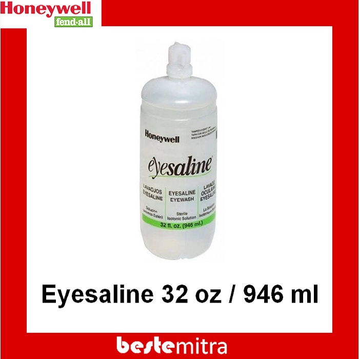 911992-2 Honeywell Eye Wash Station, 16 Oz. Bottle Size, 3 Yr