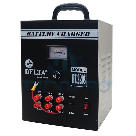 Jual Battery Charger Cas Aki Delta Dt220S 20 Ah Ca7356 | Shopee Indonesia