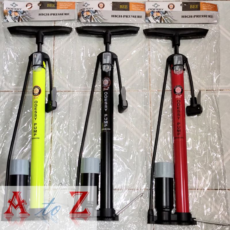 Jual Pompa Tabung Ampere Pompa Angin Pompa Lantai Aluminium Floor Pump