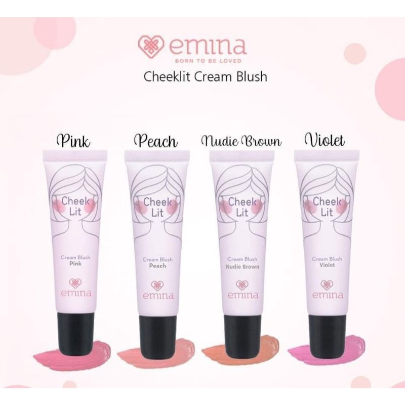 EMINA CHEEKLIT CREAM BLUSH / EMINA CHEEK LIT CREAM BLUSH