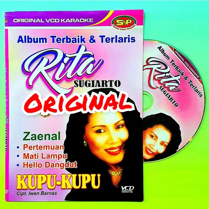 Jual KASET VCD KARAOKE LAGU DANGDUT RITA SUGIARTO TERBAIK TERLARIS ...