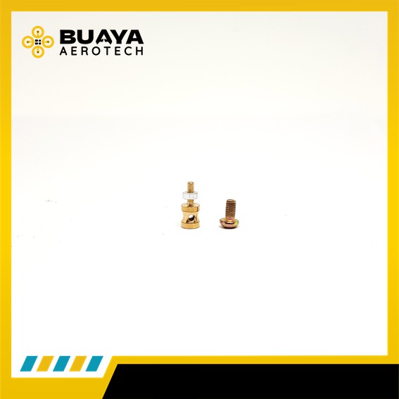 Jual Airplane Pushrod Linkage Stopper Servo Connectors Adjustable 1.5mm