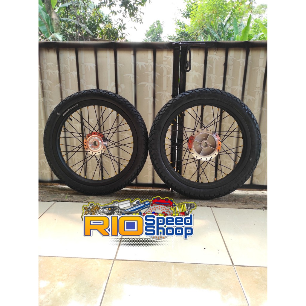 Jual Velg Rx King Ring 18 160/185 Full Set Plus Ban | Shopee Indonesia