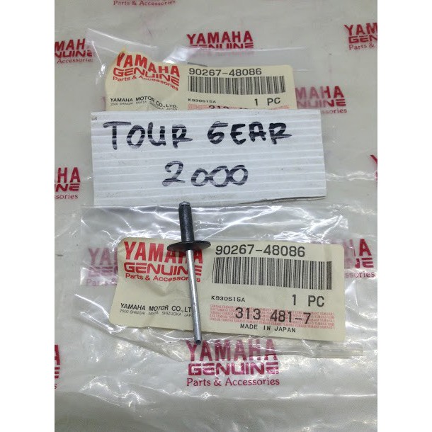 Jual PAKU WINSIL WINSHIELD VISOR YAMAHA RXZ ORIGINAL NOS JAPAN 90267 ...