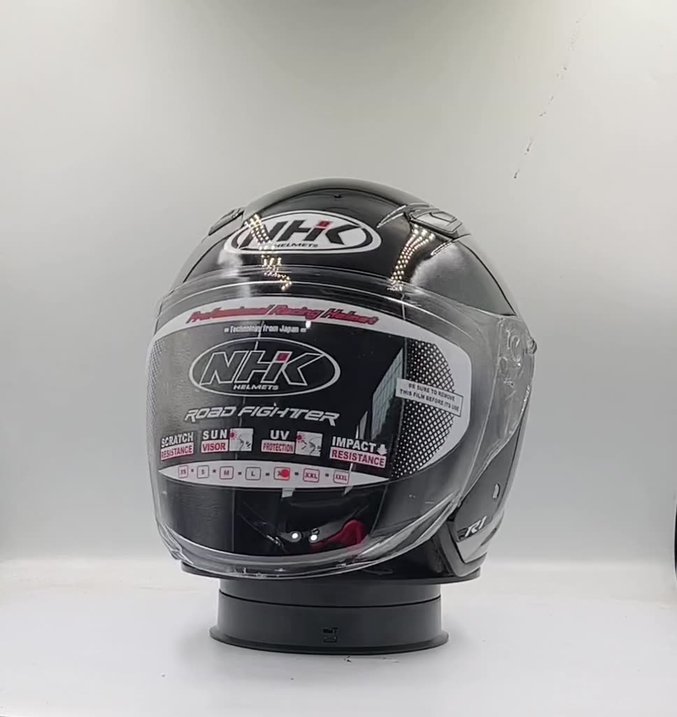 Jual Helm NHK R1 Max SE Solid Black | Shopee Indonesia