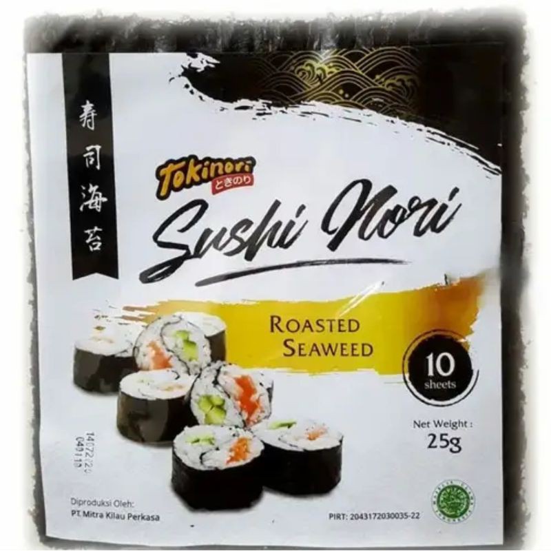 Jual Jsf Sushi Nori Gold S Tokinori Sushi Halal S Yakinori