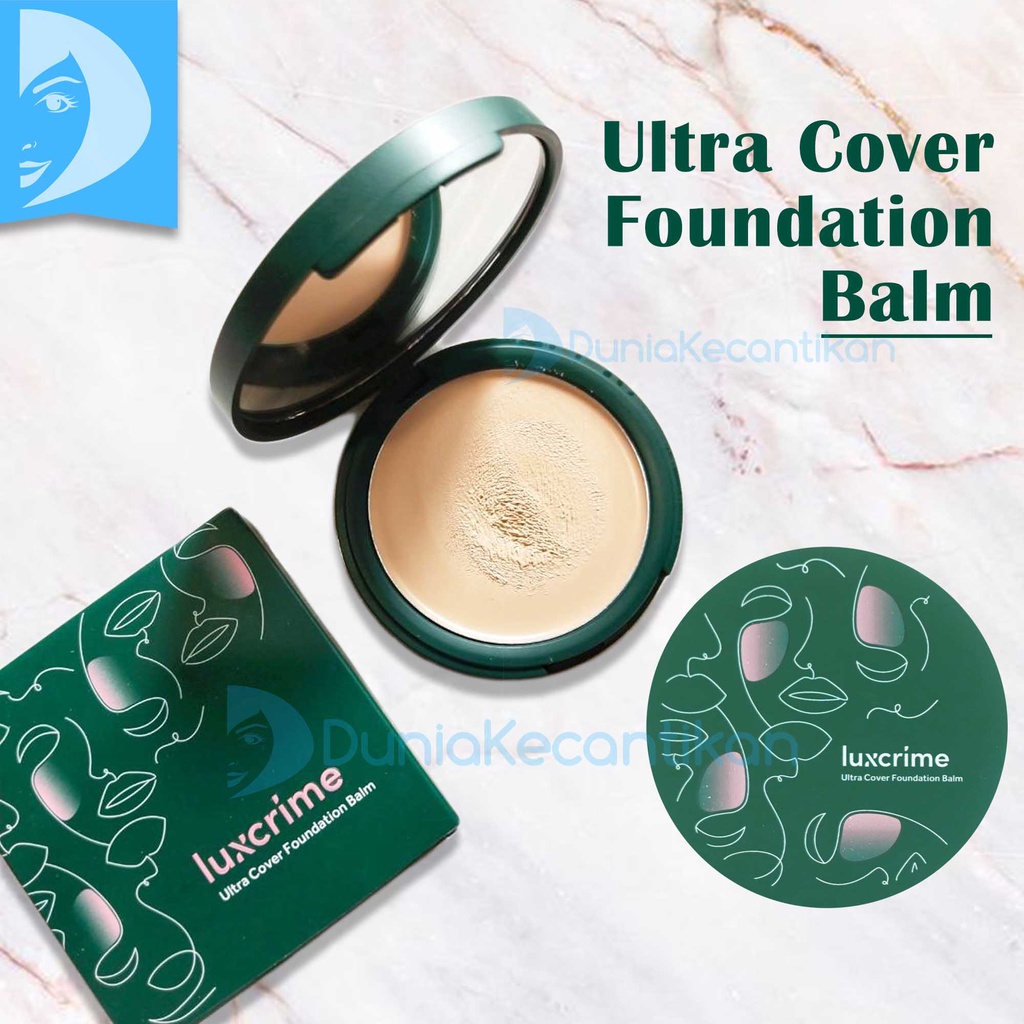 Jual LUXCRIME Ultra Cover Foundation Balm Alas Bedak Cream Fondation