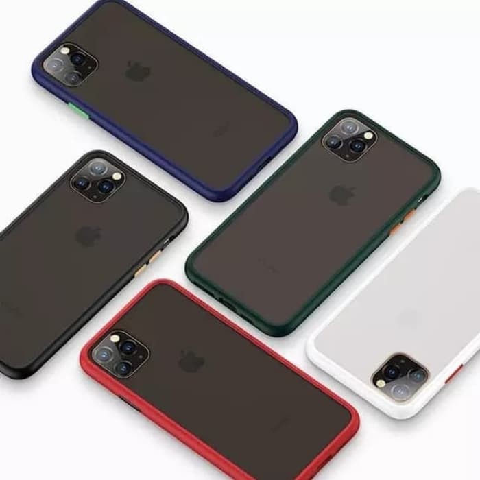 Jual Hybrid matte case untuk Iphone IP 12, 12 Mini, IP 12 Pro, 12 Pro ...