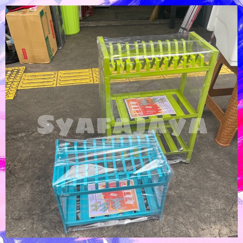 Jual Rak Piring Susun Susun Rak Piring Besi Shopee Indonesia