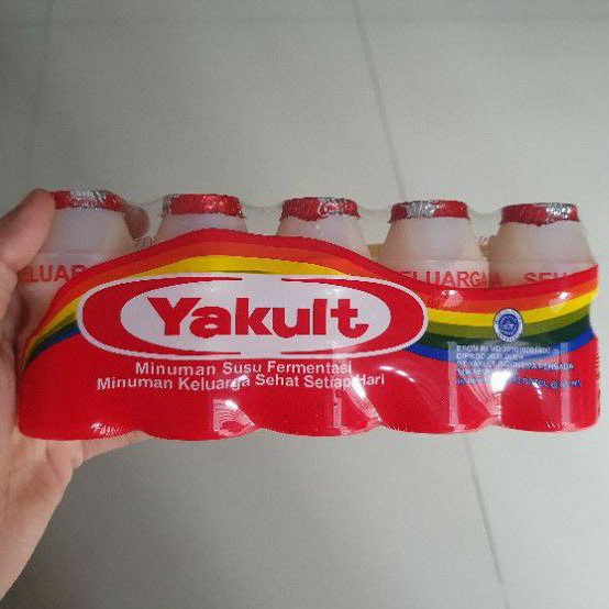 Jual Yakult Drink Minuman Probiotik Susu Fermentasi 1 Pack Isi 5 Shopee Indonesia 4383