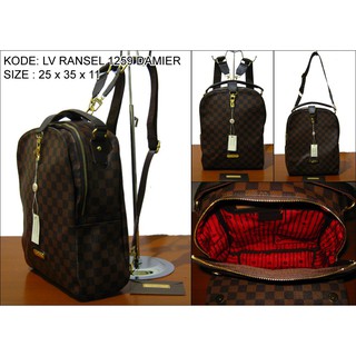 REAL PICT ! ASLI IMPORT ransel lv mini PREMIUM backpack nagita tas wanita  tas punggung import batam