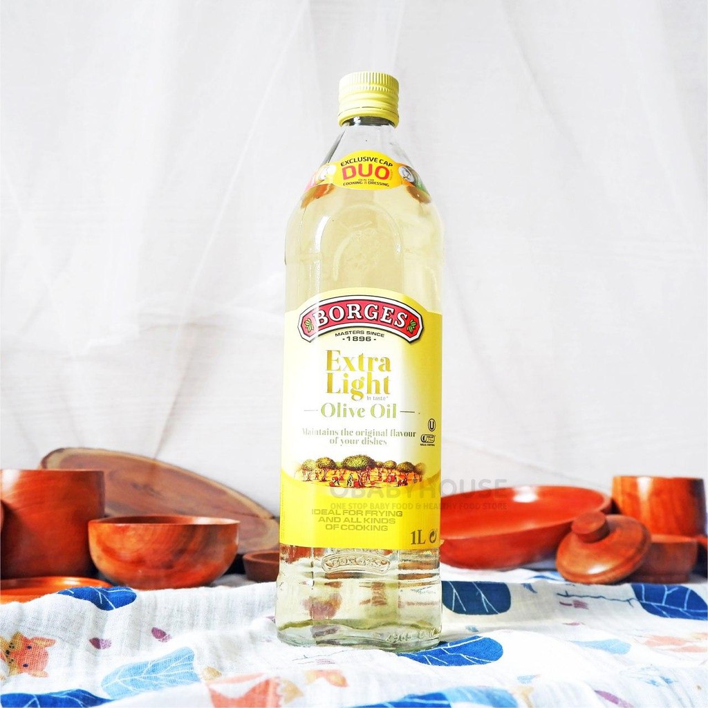 Jual Borges Extra Light Olive Oil 1L | Shopee Indonesia