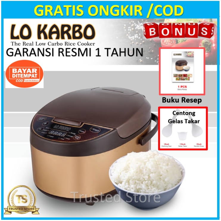 Jual LO KARBO Rice Cooker Low Carbo Ricecooker Rendah Gula Low Carb ...