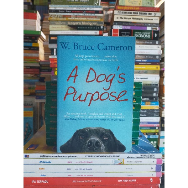 Jual Novel Import : A DOG'S PURPOSE by W. Bruce Cameron | Shopee Indonesia