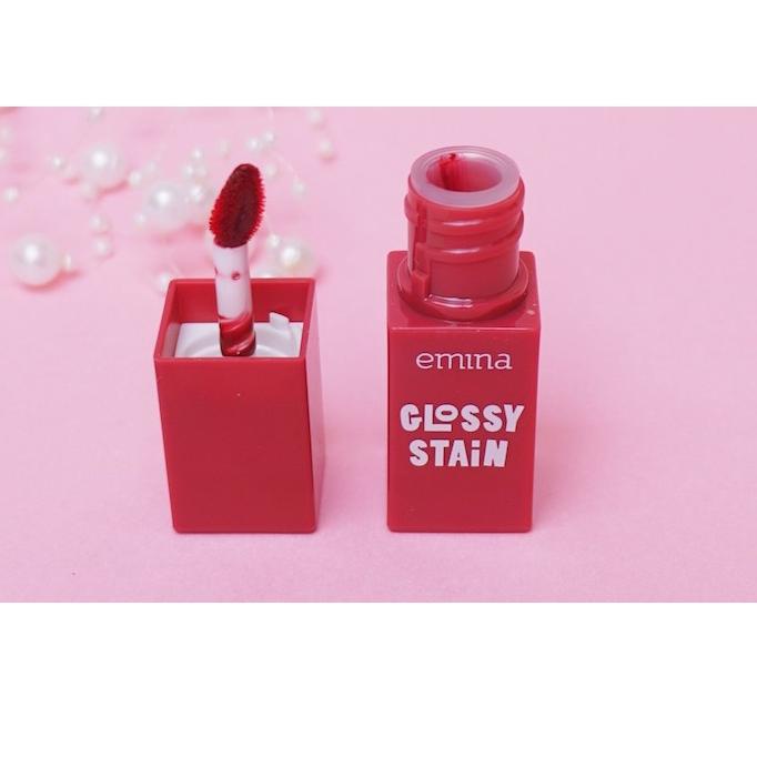 Jual [PRODUK HFYMH] Emina Glossy Stain 3gr Lip Tint Gloss / Emina Lip