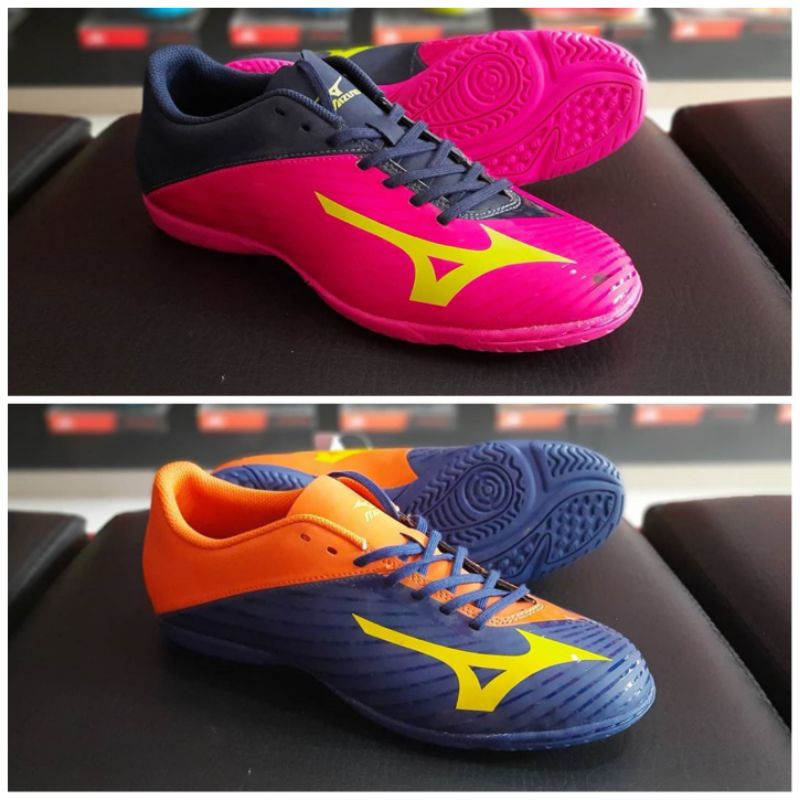 Sepatu futsal mizuno basara merah sale