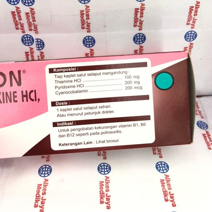 Jual Hufaneuron Box Isi 100 Tablet - Vitamin B Kompleks | Shopee Indonesia
