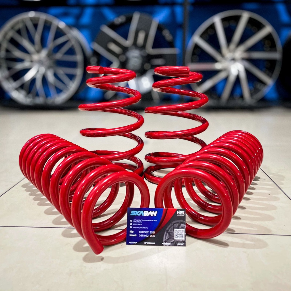 Jual LOWERING KIT HSR RED TOYOTA AVANZA (20042014) Shopee Indonesia