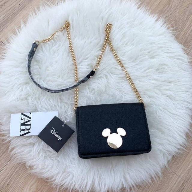 Zara mickey mouse sling bag new arrivals