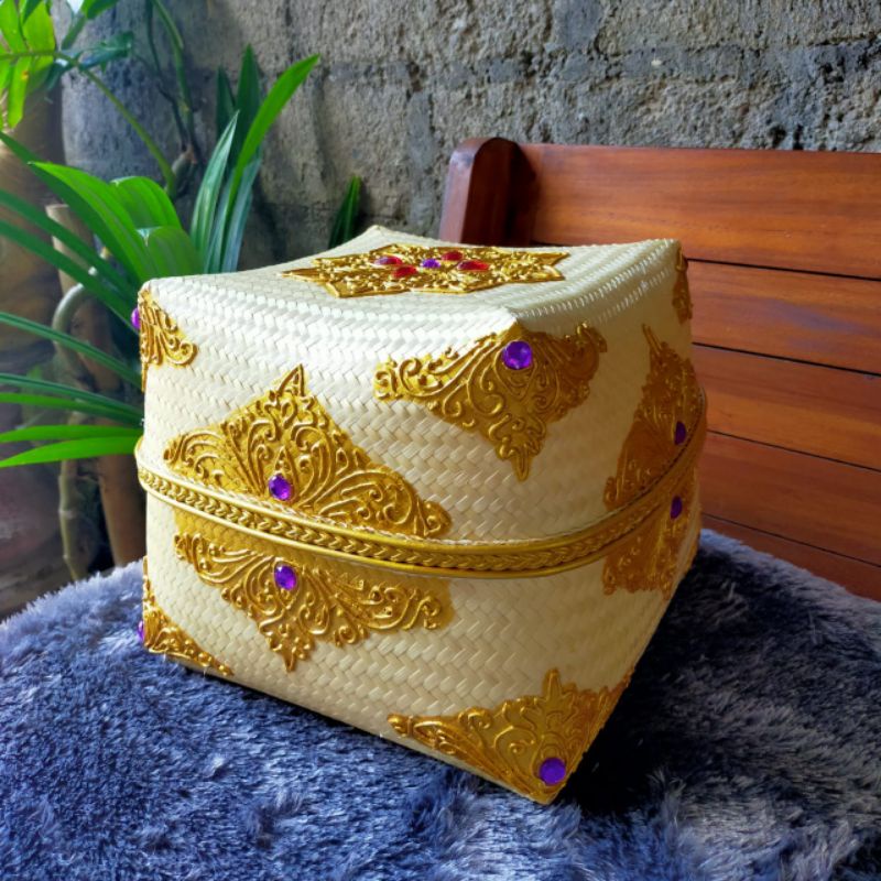 Jual Keben Bambu Prada List Gold | Shopee Indonesia